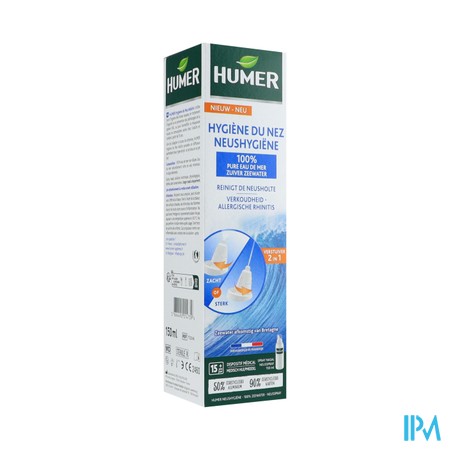 Humer Isotone Spray Volw. Dubbel.verstuiver 150ml