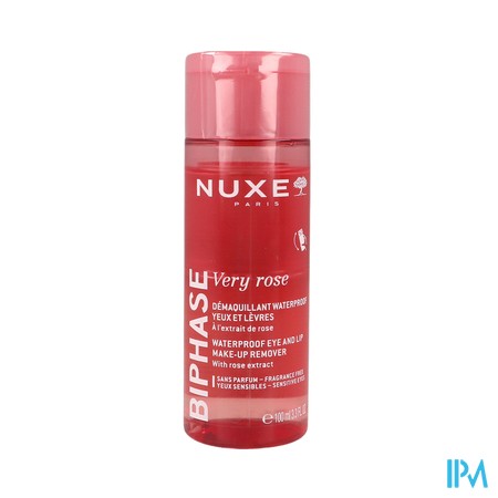 Nuxe Very Rose Demaq Waterproof Biphase Yeux 100ml