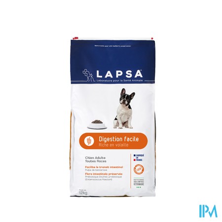 Lapsa Onp Chien Adulte Digestion Facile 12kg