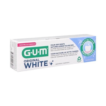 Gum Original White Tandpasta 75ml