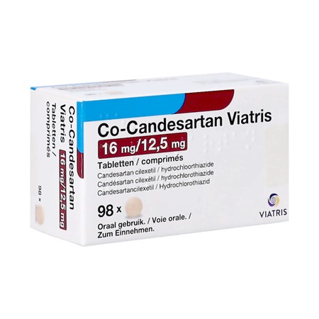 Co Candesartan Viatris 16mg/12,5mg Tabl 98