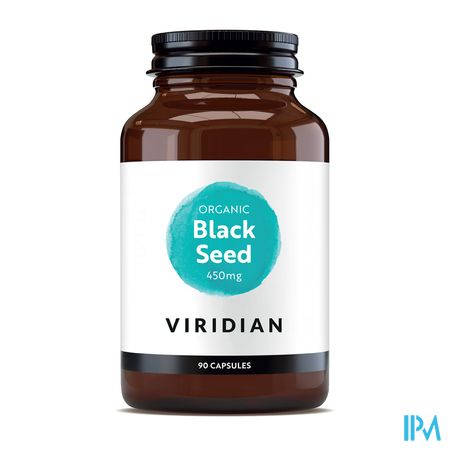 Viridian Organic Black Seed V-caps 90