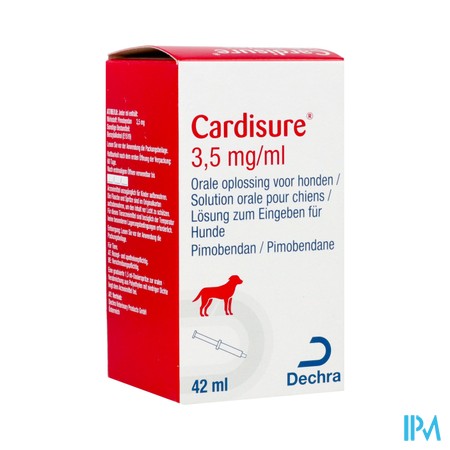 Cardisure 3,5mg/ml Sol Orale Chiens Fl 1 X 42ml