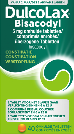 Dulcolax Bisacodyl Drag 40x 5mg 3