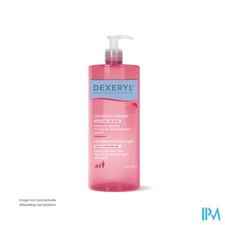 Dexeryl Hydraterende Douchegel 500ml