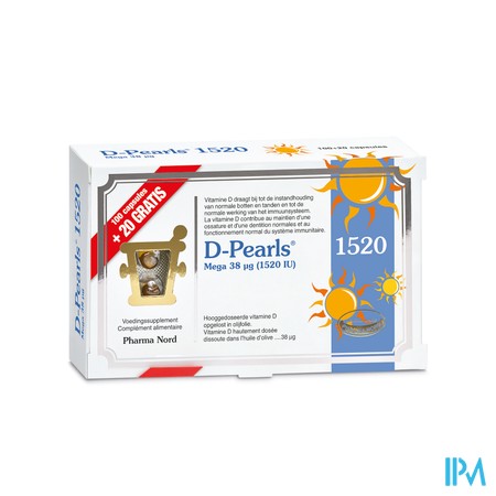 D-pearls 1520 Caps 100+20 Promo