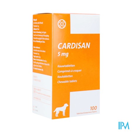 CARDISAN 5MG 100 CHEWTAB