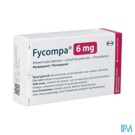 Fycompa Abacus 6mg Comp Pell 28
