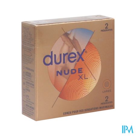 PRESERV DUREX NUDE XL X2