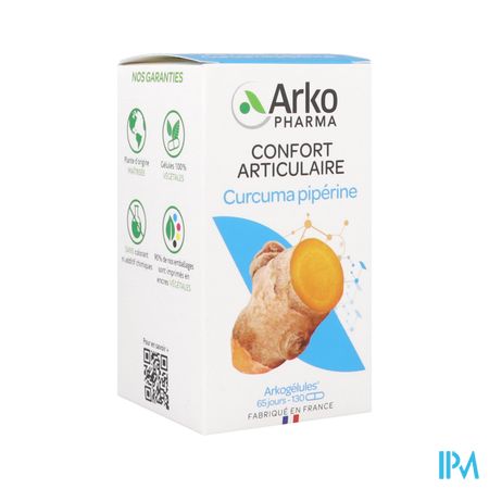 ARKOG CURCUMA+PIPERINE BIO GELU130