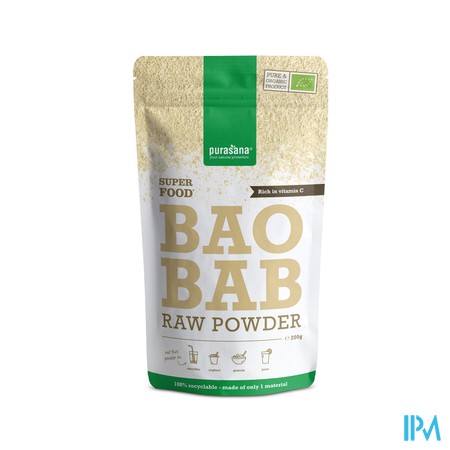 Purasana Vegan Baobab 200g Be-bio-02