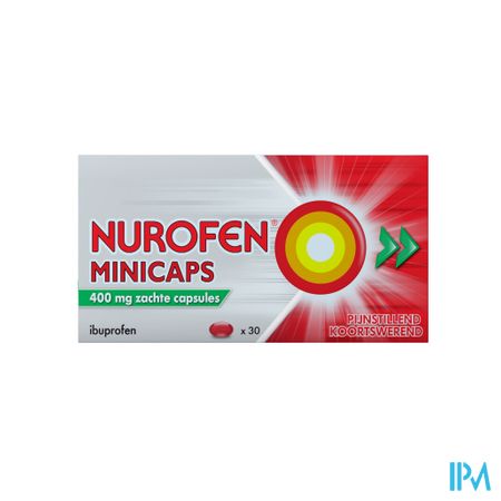 Nurofen Minicaps 400mg Zachte Caps 30