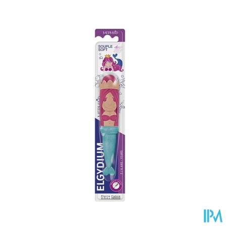 Elgydium Kids Tandenborstel Mermaid