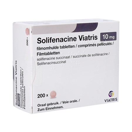 Solifenacine Viatris 10mg Filmomh Tabl 200