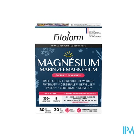 Magnesium Marin + B1 Caps 30 Fitoform