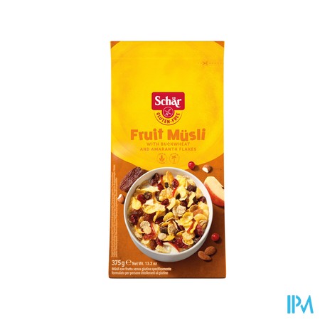 Schar Muesli Fruit 375g 3210 Revogan