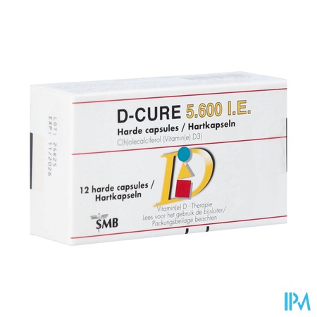 D-cure 5600ui Caps 12