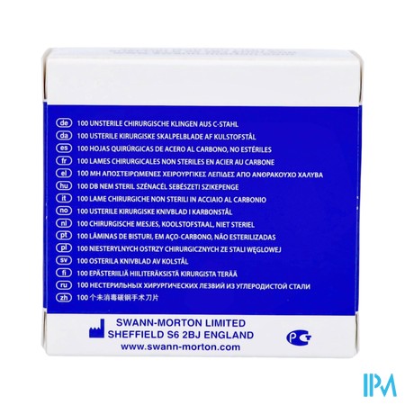 Swann-morton Lames Bistouris N/st N21 100 Consulta
