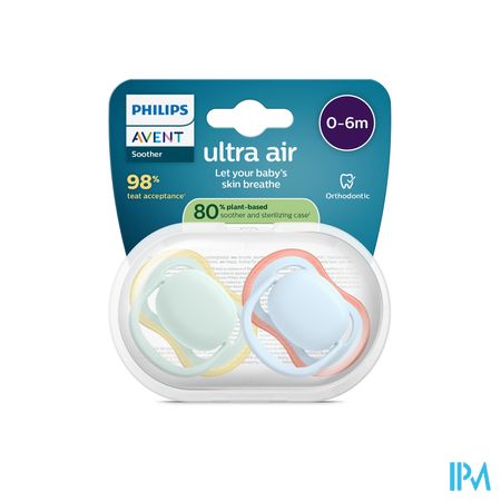 Philips Avent Fopspeen +0m Air Mix Solide 2