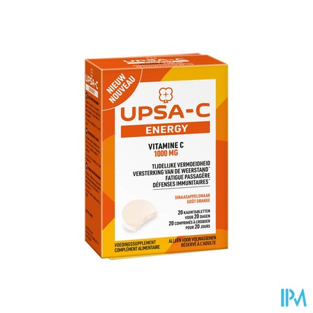 Upsa C Energy 1000mg Comp Croq. 20 Nf