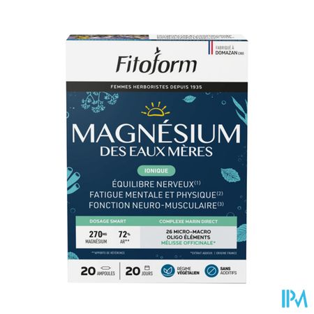 Magnesium Marin Amp 20x10ml Fitoform