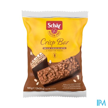Schar Crisp Bar 4x35g 3208 Revogan