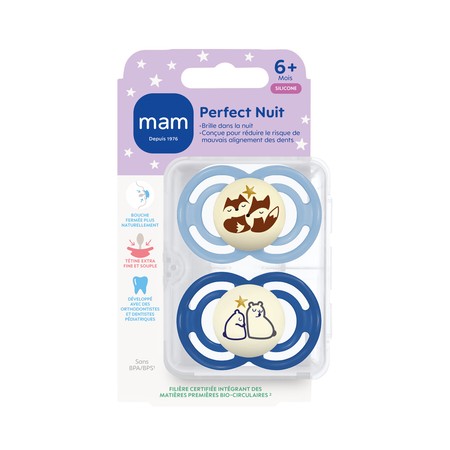 SUCET MAM PERFECT NUIT SIL 6+M X2