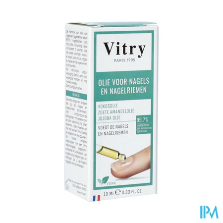 Vitry Natuurlijke Olie Nagels & Nagelriem 10ml