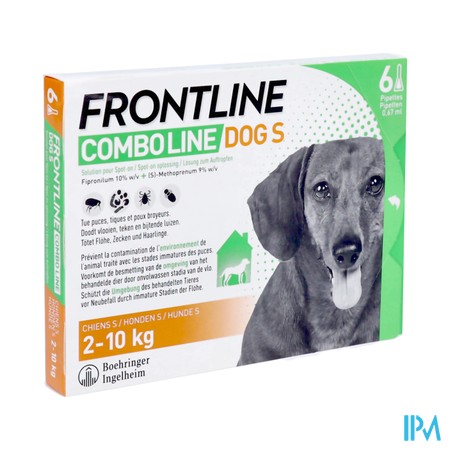 Frontline Combo Line Dog S 2-10kg 6x0,67ml