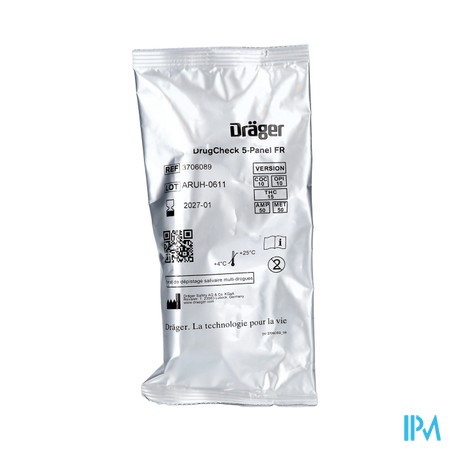Drager Drugcheck 3000 Speeksel Amp/coc/met/opi/thc