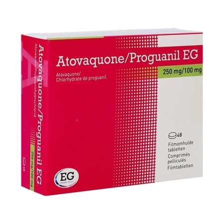 Atovaquone Proguanil EG 250Mg/100Mg Comp Pell  48