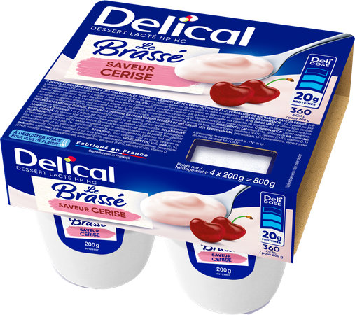 Delical Le Brasse Kers 4x200g