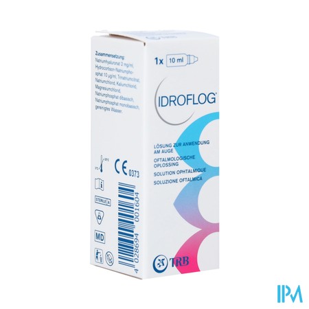 Idroflog Oogheelkundige Oplossing 10ml