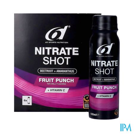 6d Nitrate Shot Fruit Punch 6x100ml