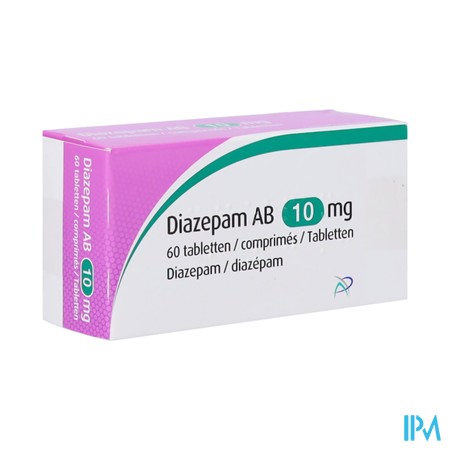 Diazepam Ab 10mg Tabl 60