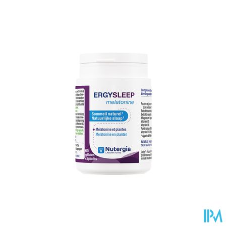 Ergysleep Melatonine Caps 60