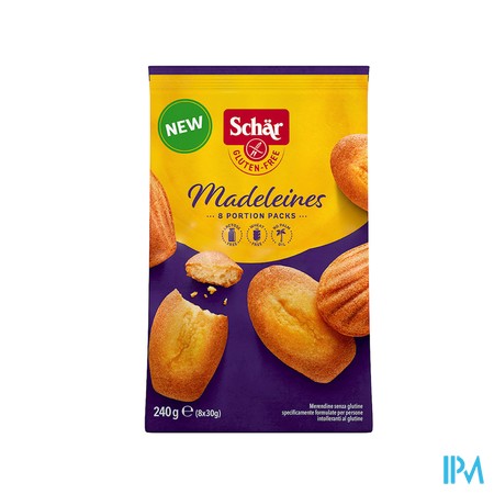 Schar Madeleines 8x30g Revogan