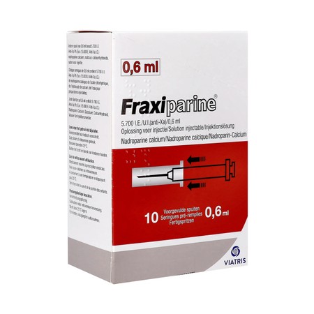 Fraxiparine Ser 10 X 0,6ml 5700 Ui Axa