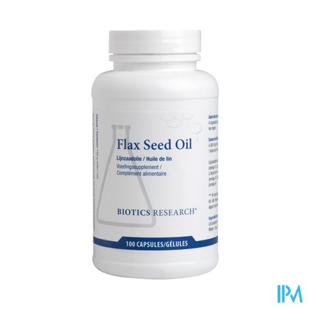 Flax Seed Oil Biotics Caps 100