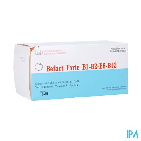 Befact Forte B1-b2-b6-b12 Omhulde Tabl 100 Ud