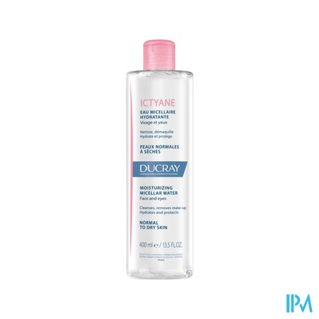Ducray Ictyane Eau Micellaire Fl 400ml