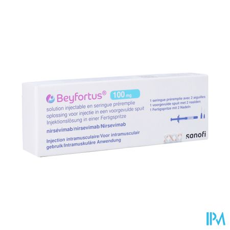 Beyfortus 100mg Sol. Inj. Seringue Preremplie