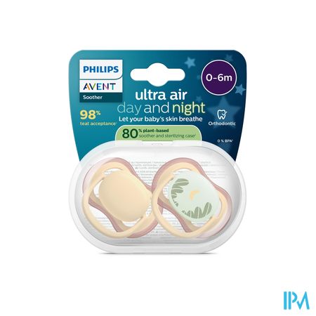 Philips Avent Fopspeen +0m Air Night/day 2
