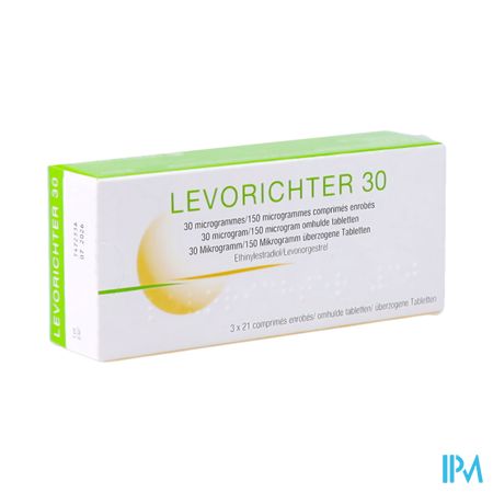 Levorichter 30 Comp Enrobes 3 X 21