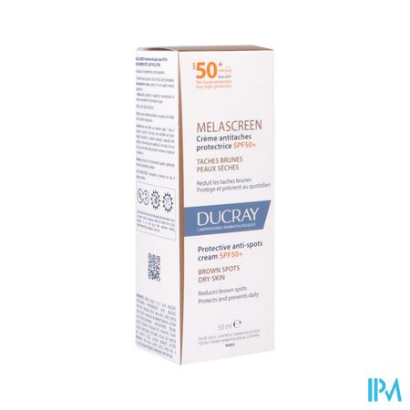 Ducray Melascreen Creme A/taches Spf50+ 50ml