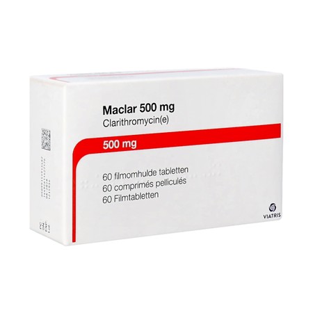 Maclar Tabl 60 X 500mg
