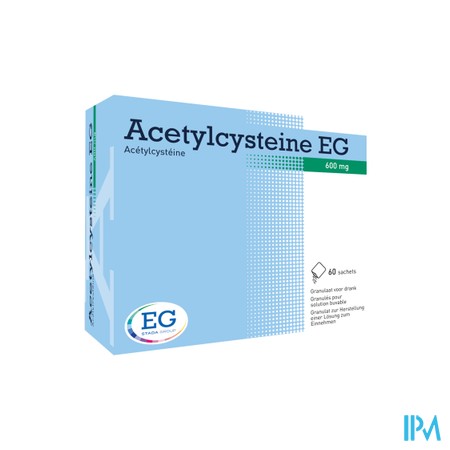 Acetylcysteine EG 600Mg Gran. Vr Drank Zakje  60