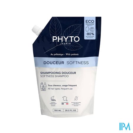 Phyto Softness Shampoo Jumbo Refill 750ml