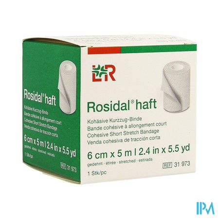Rosidal Haft Bande Cohesive 6cmx5m 1 31973