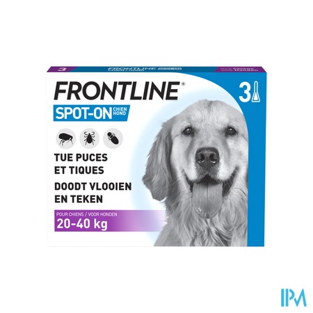 Frontline Spot On Hond 20-40kg Pipet 3x2,68ml